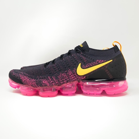 Nike Air VaporMax Flyknit 2 'Gridiron Pink Blast' - Picture 2 of 8